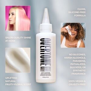 (2) THE GLOSS✨+ THE REMEDY OVERTONE COLORLESS DEEP MASK Shine Reviving Treatment